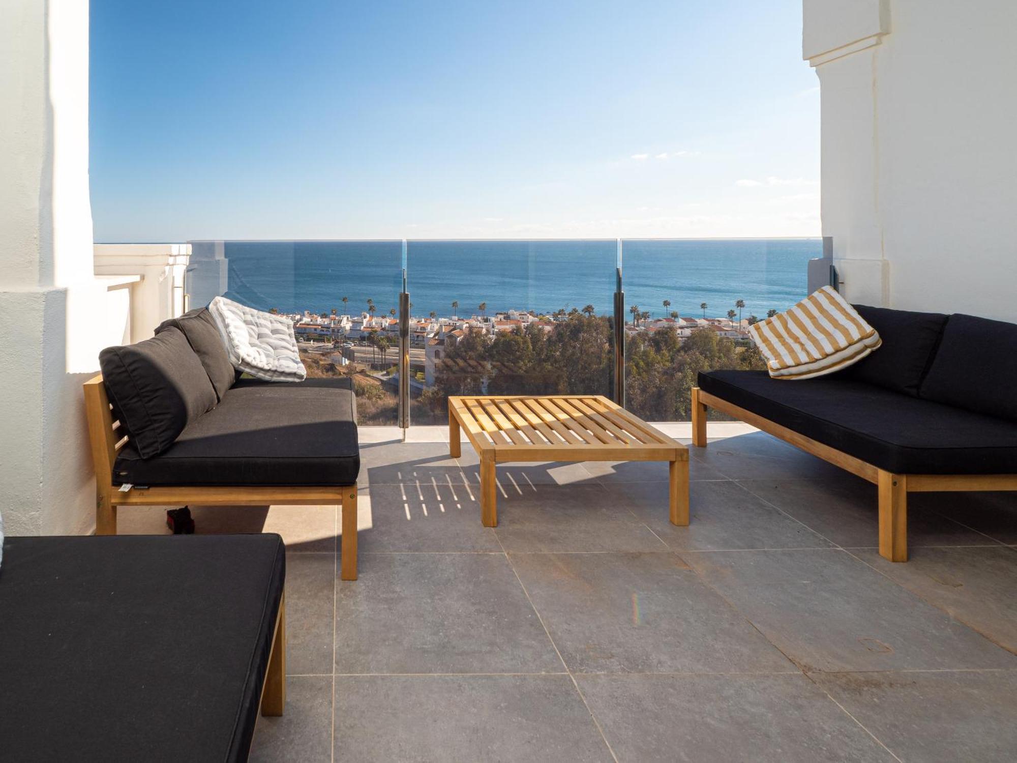 Luxury Duplex With Sea Views Blue Suite 3-303 Manilva Eksteriør bilde